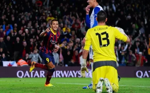 En Barcelona no se olvidan de los regates de Alexis Sánchez. Foto: Getty Images