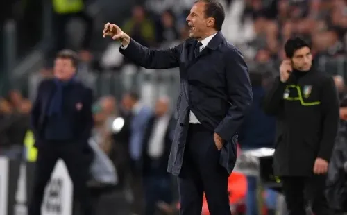 Allegri es el principal candidato para asumir la banca del Inter por su currículo al mando de la Juventus. Foto: Getty.