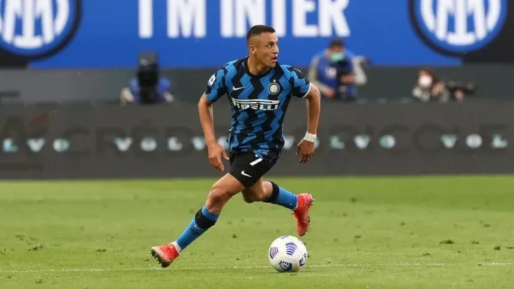 Alexis Sánchez, delantero del Inter y la selección chilena