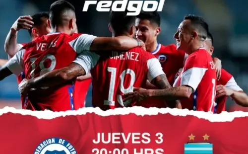 Podrás ver totalmente en vivo, online y gratis a la Roja contra Argentina por Redgol.cl.