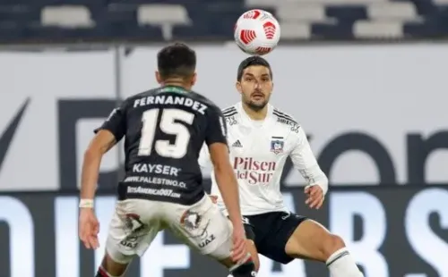 Quinteros explicó el momento que vive Blandi en Colo Colo. Foto: Agencia Uno