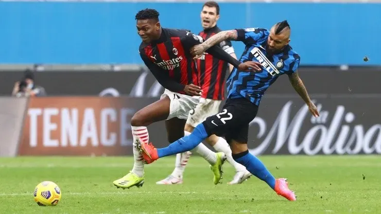 Arturo Vidal, mediocampista chileno del Inter de Milán