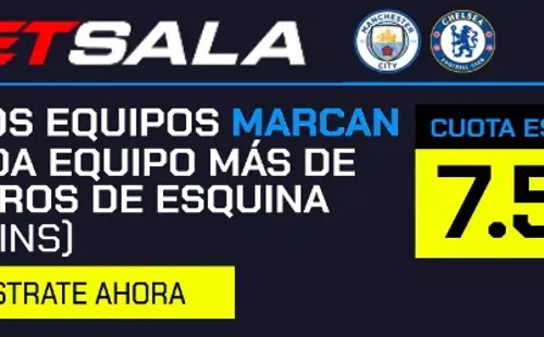 Esta es la cuota especial de Betsala para este partido de Champions League. Aprovecha la cuota especial y entra con todo en esta definición. | Foto: Betsala.
