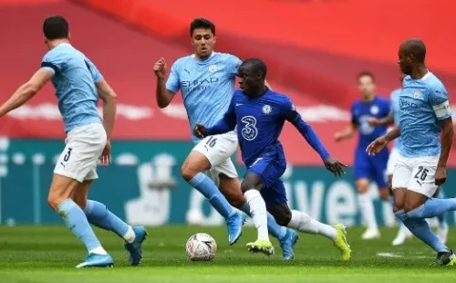 Kanté quiere celebrar ante el Manchester CIty. Foto: Getty Images