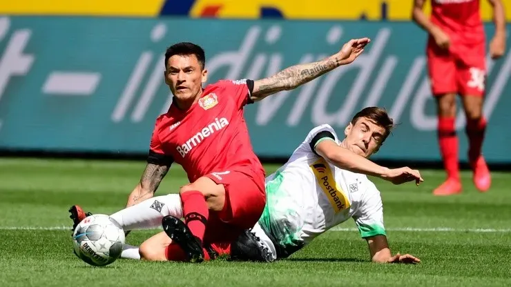 Charles Aránguiz, mediocampista chileno del Bayer Leverkusen