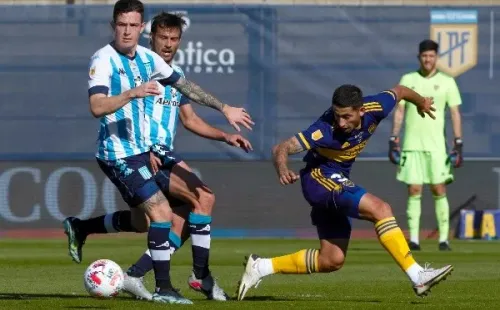 Boca Juniors no pudo ante Racing y quedó eliminado. Foto: Getty Images