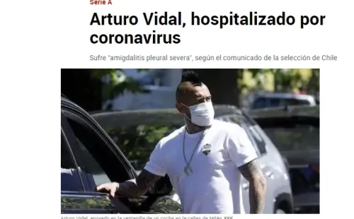 Marca de España también reaccionó al Covid-19 de Vidal.