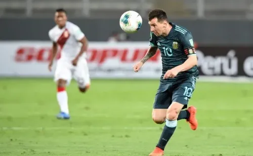 Messi será acompañado por Lautaro Martínez en ofensiva. Foto: Getty.