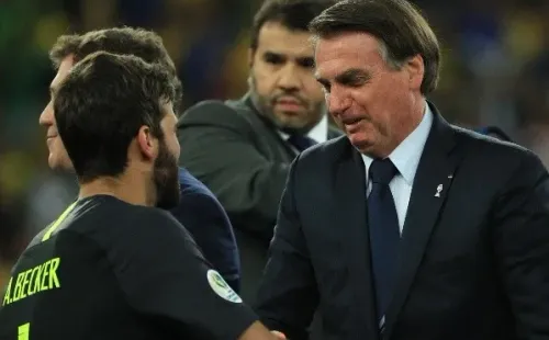 Bolsonaro estuvo en la final de la Copa América 2019. Foto: Getty.