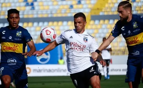 Gabriel Costa se ilusiona con el nivel de Colo Colo. Foto: Agencia Uno