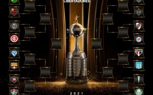 Todas las llaves de octavos de final de Copa Libertadores.
