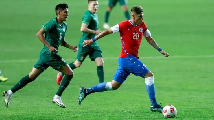 Carlos Palacios, delantero de la selección chilena en las Eliminatorias Qatar 2022
