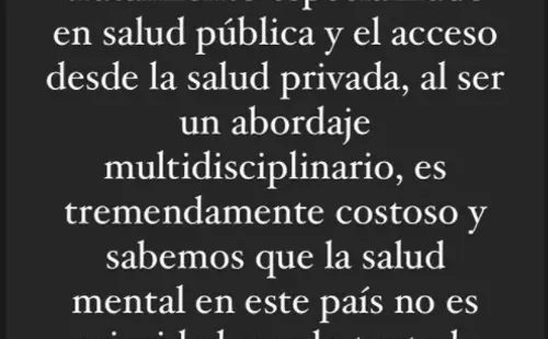 Las reflexiones de Nerea de Ugarte sobre el Trastornos de la Conducta Alimentaria (TCA), citadas por Anto Larraín.(2)