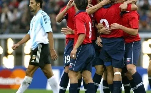 Chile le empató 2-2 a Argentina como visita en 2003.
