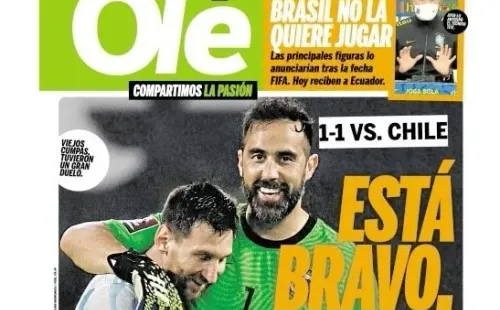 El capitán de La Roja fue una de las grandes figuras del empate de Chile vs Argentina por Eliminatorias.