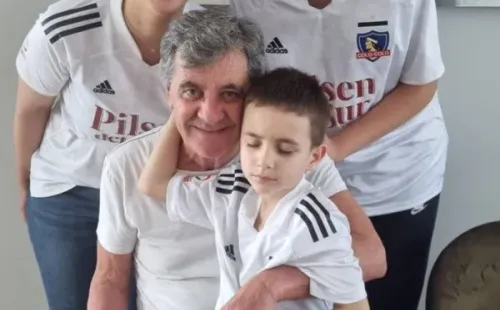 Mirko festeja junto a su hija Lana y sus nietos la Copa de 1991. Foto: Instagram