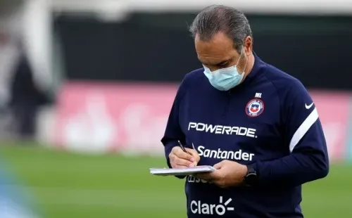 Lasarte ya prepara el duelo ante Bolivia.