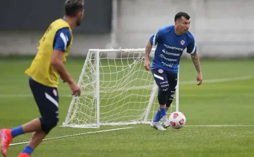 Medel fue una de las figuras ante Argentina.