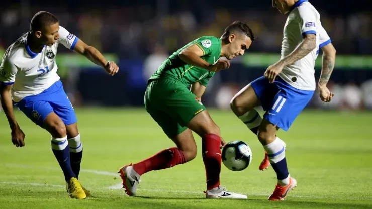 Luis Haquín, defensa de la selección de Bolivia