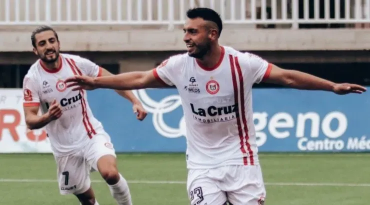 Unión San Felipe lo ganaba con tranquilidad ante Barnechea. Foto: Unión San Felipe