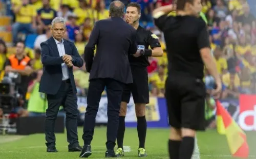 Rueda festejó un empate ante Argentina. Foto: Agencia Uno