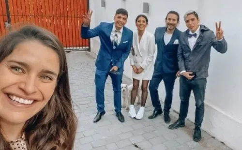 Las postales del matrimonio de Felipe Avello.(5)