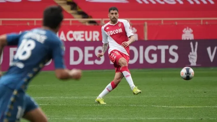 Guillermo Maripán, defensor chileno del Mónaco de Francia