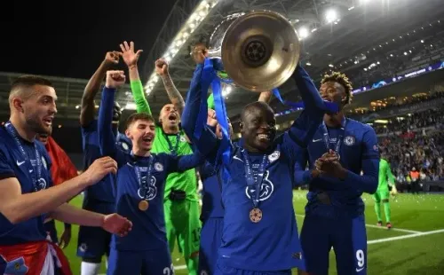 Kanté deslumbró en la final de la UCL ante el City de Guardiola.