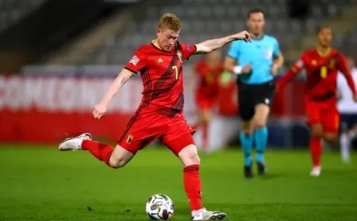 Kevin de Bruyne es el gran conductor futbolístico de los Diablos Rojos. (Foto: Getty Images)