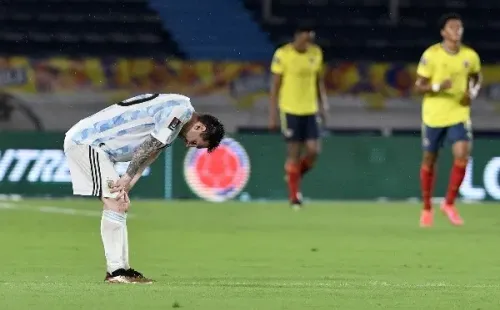 En la última fecha de eliminatorias, Colombia rescató un empate agónico con Argentina. Foto: Getty Images