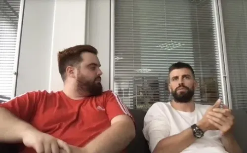 Ibai Llanos junto a Gerard Piqué (Twitch)