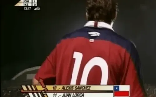 Alexis debutó por Chile el 2006 ante Nueva Zelanda, en La Calera.
