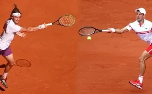 El historial entre Tsitsipás y Djokovic, está a favor del serbio por cinco triunfos contra dos. (Foto: Getty)