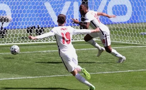 Sterling anotó el único gol del encuentro para darle los tres puntos a Inglaterra ante Croacia. Foto: Getty Images