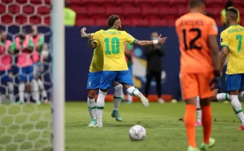 Brasil le ganó 3-0 a Venezuela.