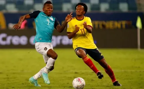 Los cafetaleros sumaron sus primeros tres puntos en el debut ante Ecuador. (Foto: Getty)