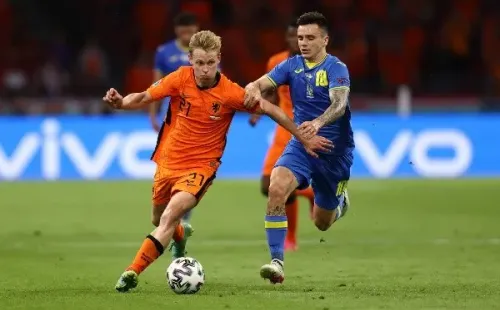 Holanda derrotó por 3-2 a Ucrania en el inicio de la Eurocopa. (Getty)