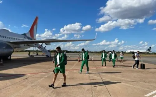 Bolivia ya está en Cuiabá para enfrentar a Chile. Foto: Bolivia