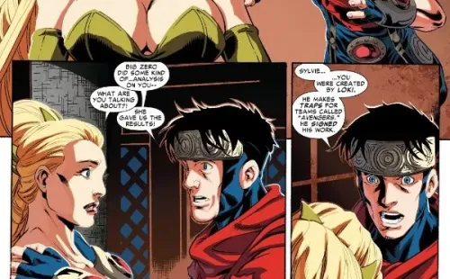 Loki: Sylvie Lushton en los cómics de Young Avengers.