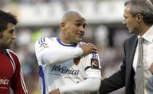 Suazo no pudo seguir en la cancha por culpa de Segio Ramos. Foto: Archivo Getty