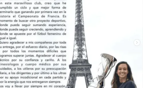 Endler dio a conocer la noticia esta madrugada a través de Instagram.