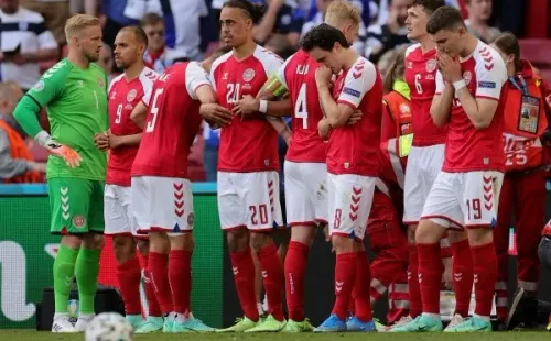 Lo sucedido con Eriksen fue un duro golpe emocional para el plantel de Dinamarca.