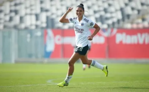 María José Urrutia anotó y sigue en llamas pensando en los Juegos Olímpicos con la Roja. Foto: Colo Colo