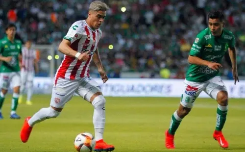 Fernández saltó del fútbol chileno al mexicano luego de su buen paso por La Calera. Foto: Agencia Uno.