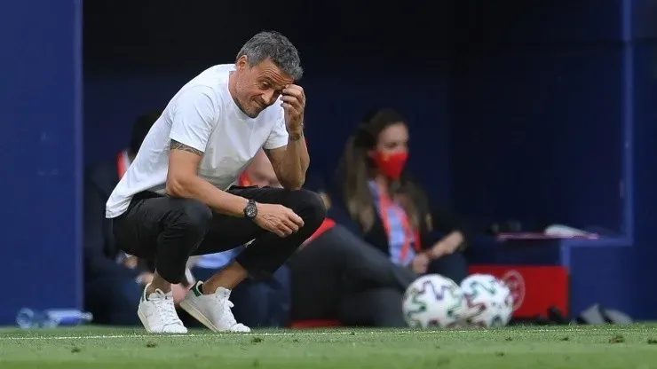 Luis Enrique, entrenador de la selección española