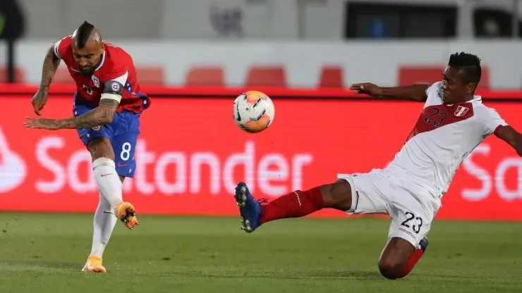 Arturo Vidal, jugador de la selección chilena
