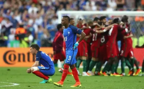 La última vez que portugueses y franceses se enfrentaron por la Eurocopa, fue en la final de la edición 2016. (Foto: Getty)