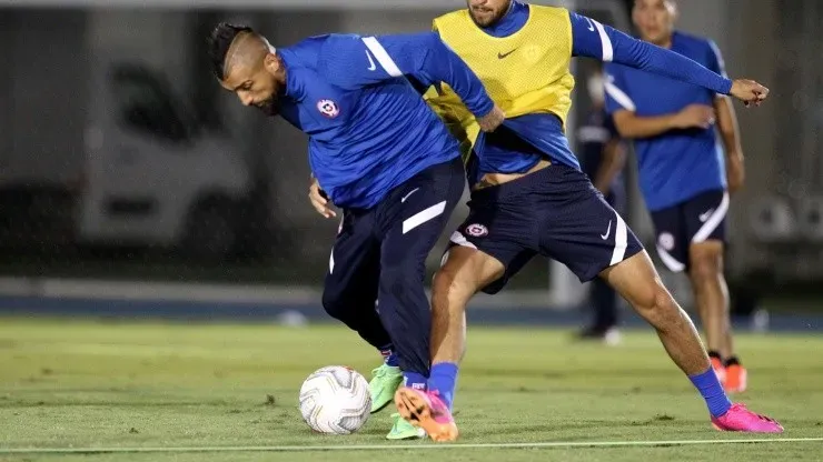 Arturo Vidal en la Copa América de Brasil 2021