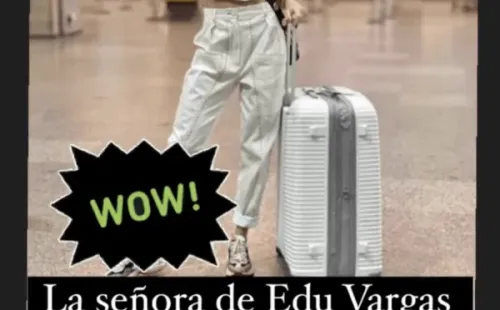 El comentario de la esposa de Eduardo Vargas en Instagram.