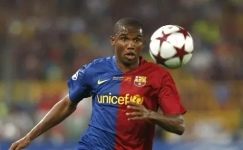 Samuel Eto’o fue figura en el Barcelona (Getty Images)